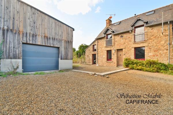 Maison en pierres à vendre 3 pièces (35) en Bretagne dans la Baie du Mont Saint Michel
