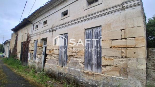 Joli projet immobilier a rénover en pierres de taille sur environ 100 M2.