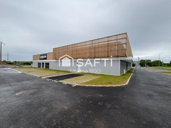 Local commercial neuf 307m² - FORTE VISIBILITÉ