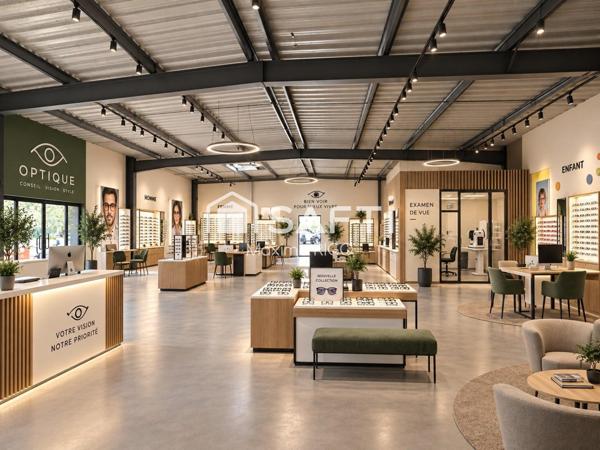 Local commercial neuf 307m² - FORTE VISIBILITÉ
