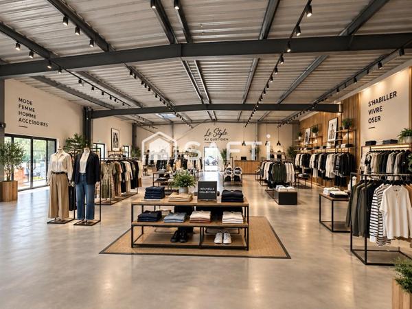 Local commercial neuf 307m² - FORTE VISIBILITÉ