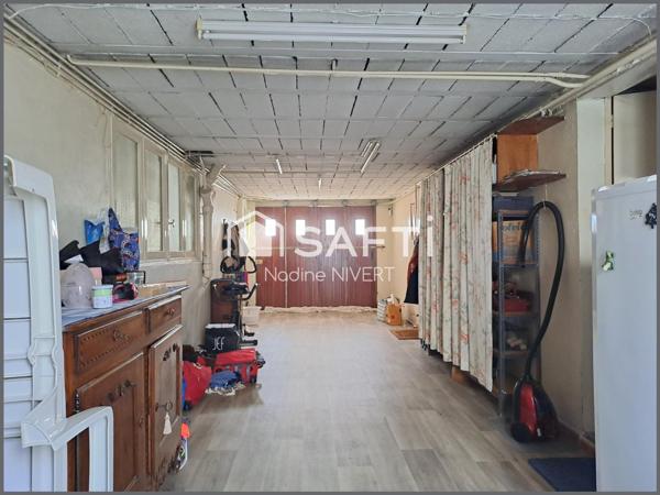 Maison 128M2, 3 chambres, garage 32M2, terrain 415M2