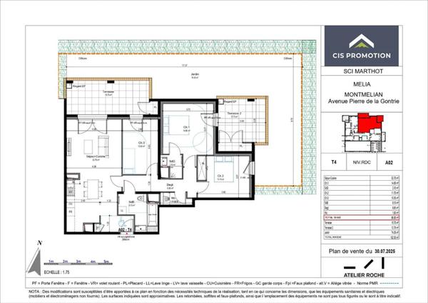 Appartement à vendre à Montmélian (73800)