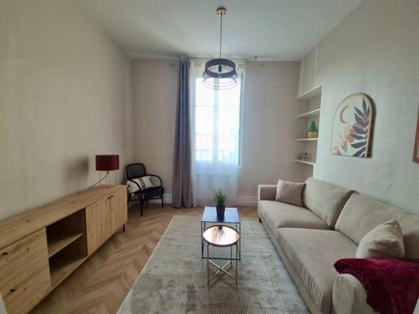 A LOUER APPARTEMENT T3 MEUBLE A CAUDEBEC LES ELBEUF (76320)- Réf BINA-1ETG-FACE