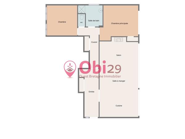 Appartement - à vendre - 56100 Lorient 225 000 € - JG-1209