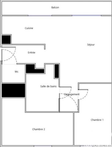 Appartement à vendre 3 pièces 62 m² Pierrefitte-sur-Seine