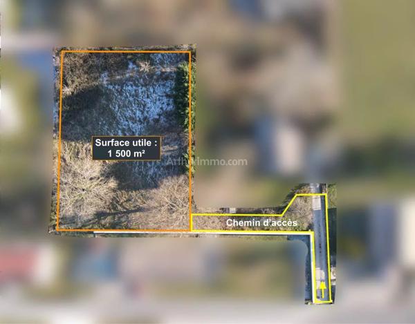 Vente Terrain 1786 m2 à Les Avenières Veyrins-Thuellin