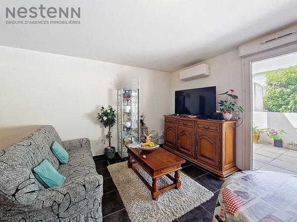 Lunel Centre : T3 lumineux avec terrasse, cave et parking !