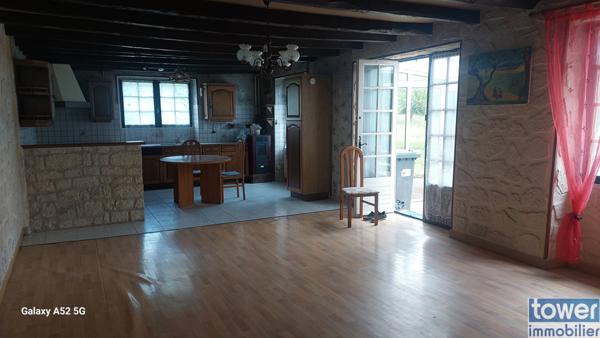 Périgord vert maison plain-pied 2 chambres 100m²/6000m²