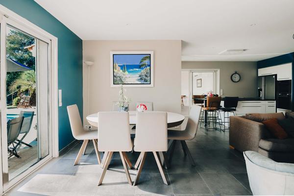 Saint-Aygulf vue mer 4 chambres garage piscine