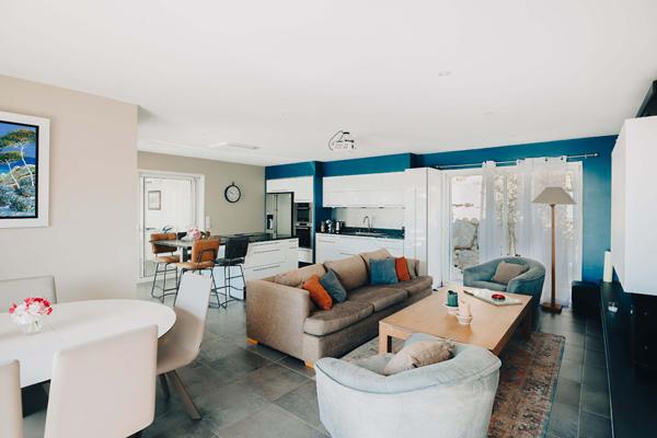 Saint-Aygulf vue mer 4 chambres garage piscine