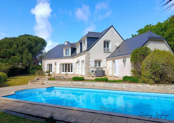 Villa d'architecte avec piscine à 1.9km de la plage