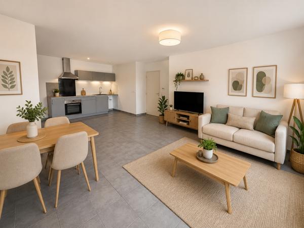 Appartement 3 pièce(s) 2 chambre(s) 65.79 m²