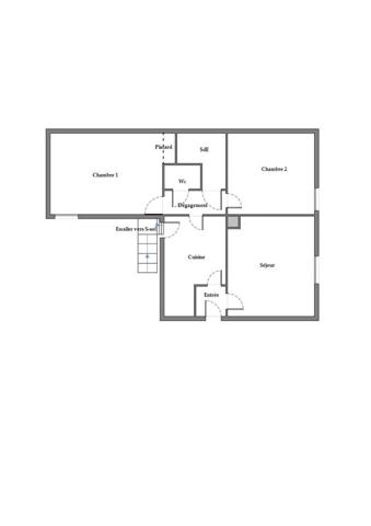 Appartement à vendre 3 pièces 55,92 m² Melun
