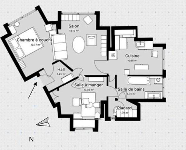 Versailles (78000) NOUVEAUTE VERSAILLES CHANTIERS - MEULIERE et JARDIN partagé - 3 PIECES SPACIEUX avec VUE sur FORET - DERNIER E