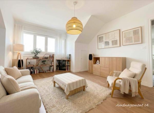 Versailles (78000) NOUVEAUTE VERSAILLES CHANTIERS - MEULIERE et JARDIN partagé - 3 PIECES SPACIEUX avec VUE sur FORET - DERNIER E