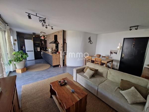 Appartement T3 avec jardin et garage