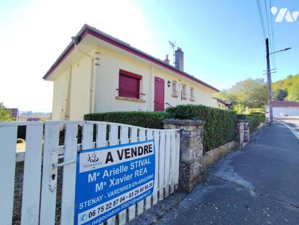 MONTMÉDY – Maison individuelle - Jardin clos & 3 chambres