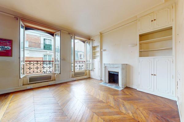 Appartement  3 pièces à rénover à deux pas des Batignolles