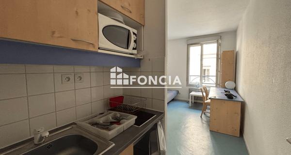 Location Studio meublé 18.73 m² - Lyon 69007