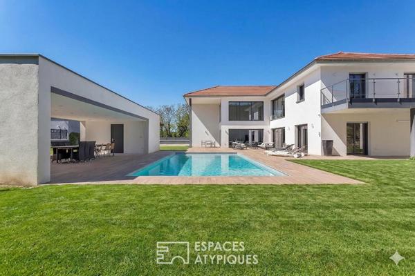 Villa d’architecte avec piscine