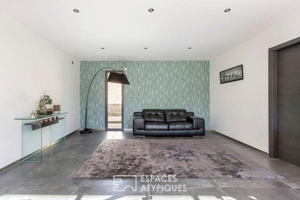 Villa d’architecte avec piscine