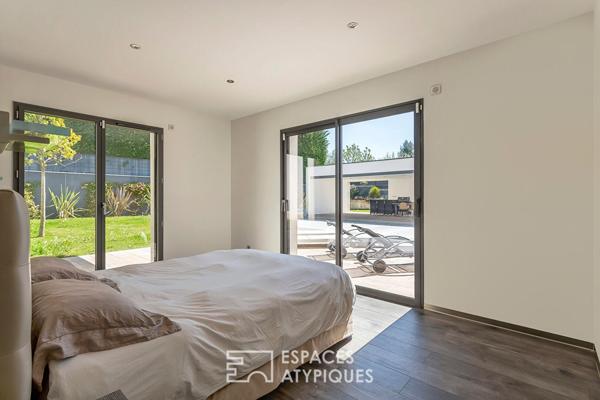 Villa d’architecte avec piscine