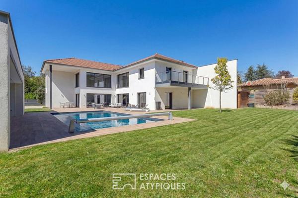 Villa d’architecte avec piscine