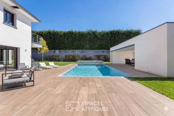 Villa d’architecte avec piscine