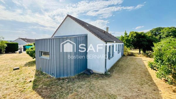 Maison de plain-pied 4 pièces, 3 chambres