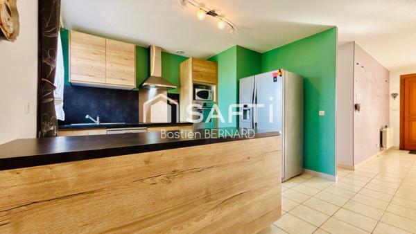 Maison de plain-pied 4 pièces, 3 chambres