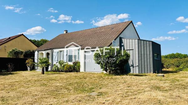 Maison de plain-pied 4 pièces, 3 chambres