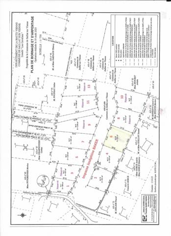 Terrain à SAILLAT-SUR-VIENNE, 87720 - 924m²