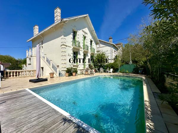 Royan (17200) VILLA DE CHARME AVEC PISCINE AU PRIX DE 1 351 500 € HAI
