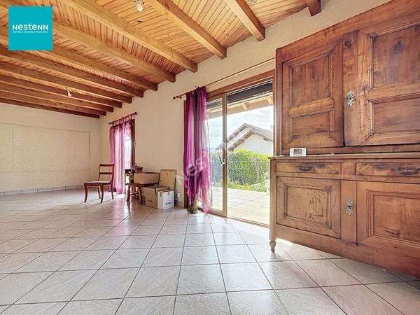 RUMILLY _ Maison individuelle 5 pièces de 132,49 m², avec sous-sol complet, garage et jardin, à vendre