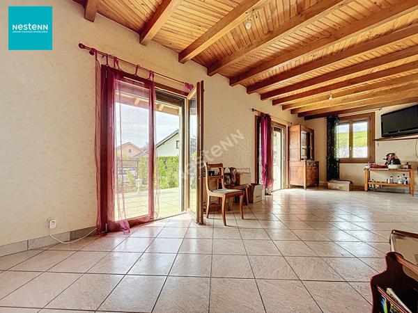 RUMILLY _ Maison individuelle 5 pièces de 132,49 m², avec sous-sol complet, garage et jardin, à vendre
