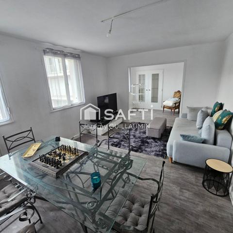 Appartement 87m² 3 chambres