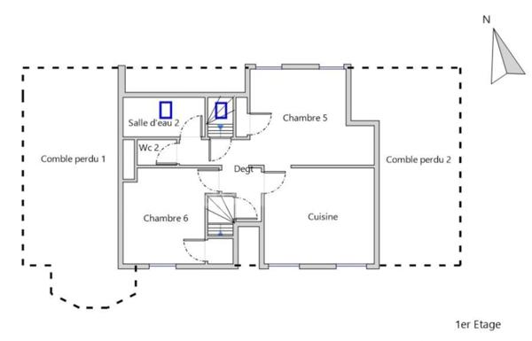 Grande maison familiale avec fort potentiel à YVRE L'EVEQUE, à 5 minutes du Mans