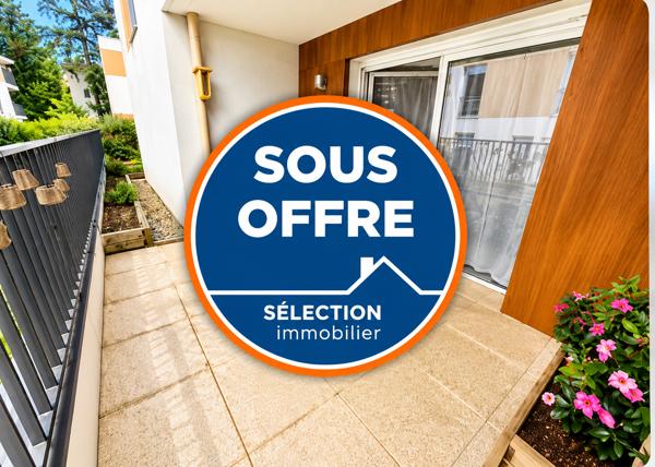 IDEAL INVESTISSEUR T2 avec terrasse, jardin et garage
