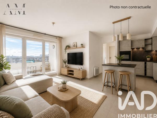 Appartement à vendre 3 pièces 56,2 m² Marseille 8