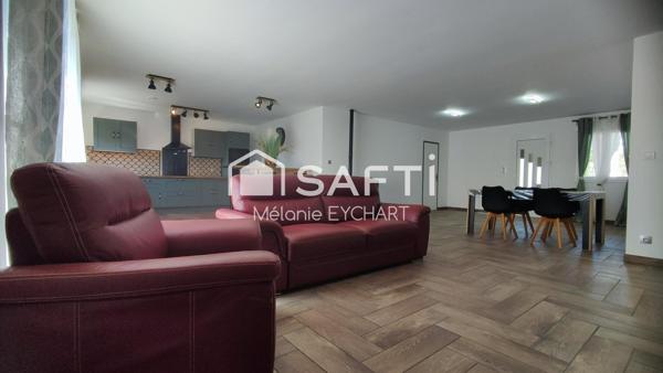 Maison de plain pied avec garage, à seulement 5 minutes de La Rochefoucauld
