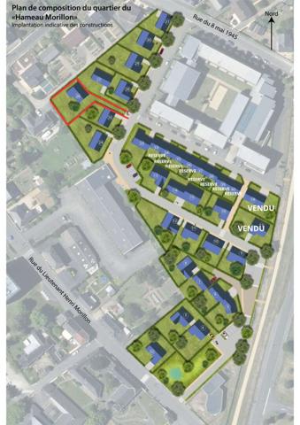 LOT 26 : Terrain de 586 m² constructible entièrement viabilisé, libre de constructeur et idéalement situé