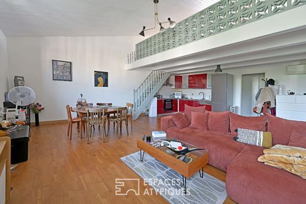 Confortable duplex de 89m2 avec terrasse et vue