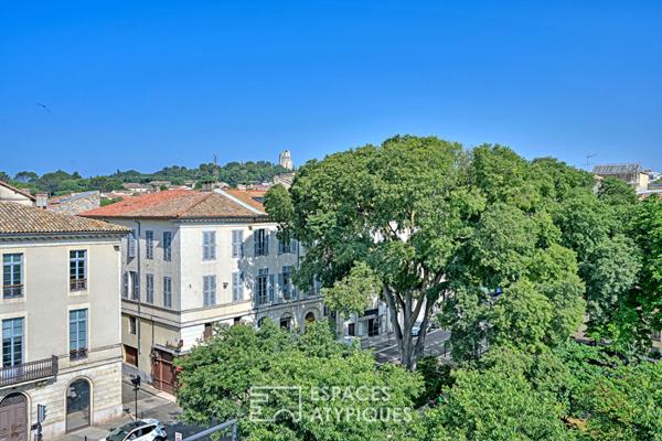 Confortable duplex de 89m2 avec terrasse et vue