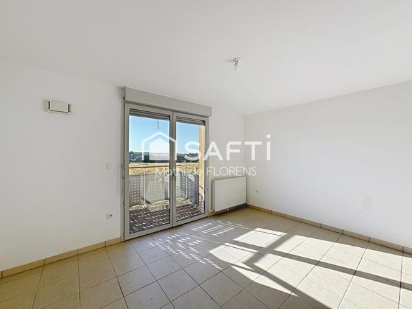 Toulouse Lardenne – Un dernier étage baigné de lumière avec balcon et parking !