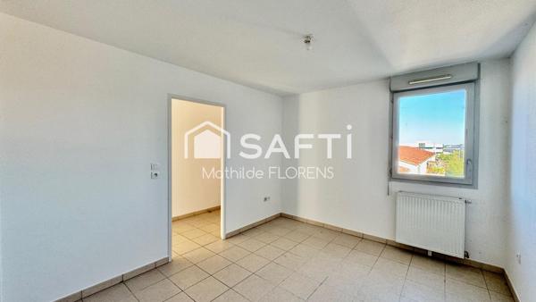 Toulouse Lardenne – Un dernier étage baigné de lumière avec balcon et parking !