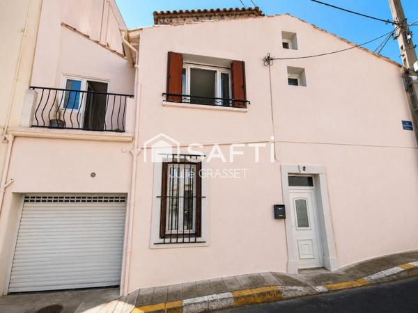 Maison de ville avec garage à deux pas des allées Paul Riquet à Béziers