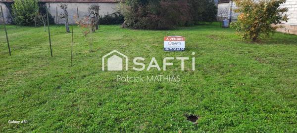 Belle parcelle de terrain à bâtir de: 1430m2