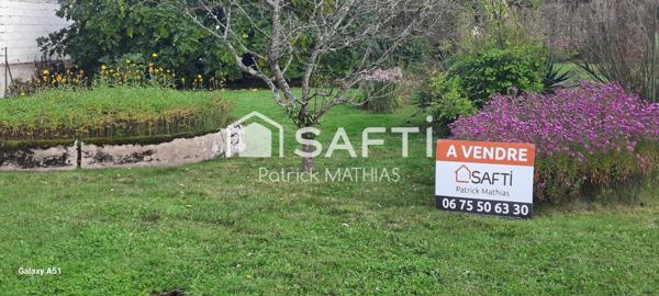 Belle parcelle de terrain à bâtir de: 1430m2