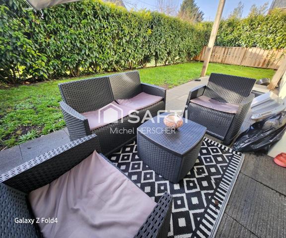 Bel appartement à Jebsheim de 75 m² sur 63 m² de terrain